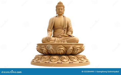  Guardian Deity with Golden Lotus Feet Intricate Detailing Meets Serene Spiritual Presence